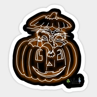 Pumpkin's Familiar Sticker